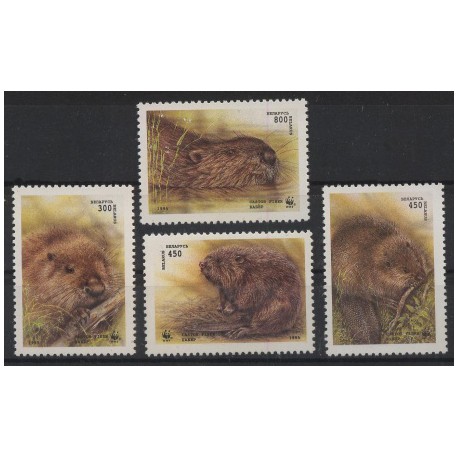 Białoruś - Nr 096 - 991995r - WWF - Ssaki