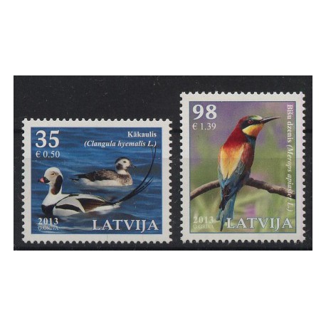 Łotwa - Nr 864 - 652013r - Ptaki