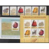 Kirgizja - Nr 037 - 42 Bl 5 1994r - Minerały