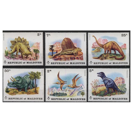 Malediwy - Nr 401 - 061972r - Dinozaury