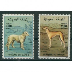 Maroko - Nr 1061 - 62 1984r - Psy