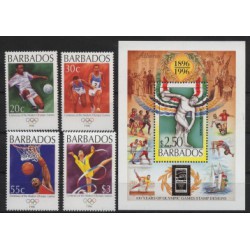 Barbados - Nr 897 - 00 Bl 321996r - Sport - Olimpiada