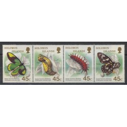 Wyspy Salomona - Nr 667 - 701988r - Motyle