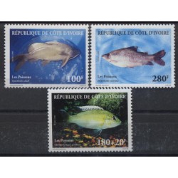 Wybrzeże Kości Słoniowej - Nr 1223 - 251999r - Ryby