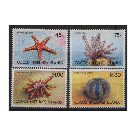 Wyspy  Kokosowe - Nr 245 - 481991r - Fauna morska