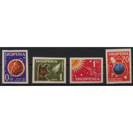 Albania - Nr 668 - 71 B1962r - Kosmos - Pies