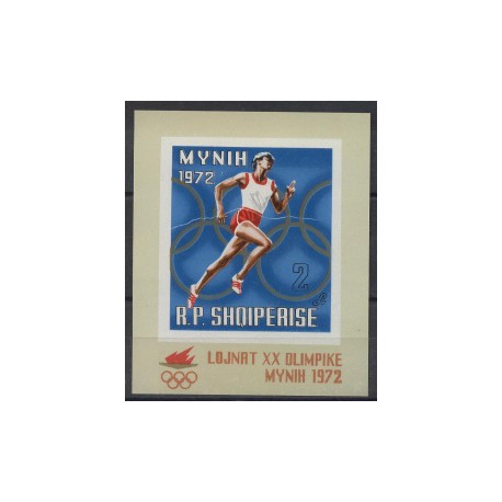 Albania - Bl 421971r - Sport - Olimpiada