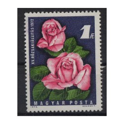Węgry - Nr 2768 1972r - Kwiaty