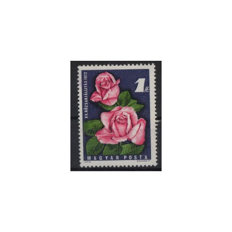 Węgry - Nr 2768 1972r - Kwiaty