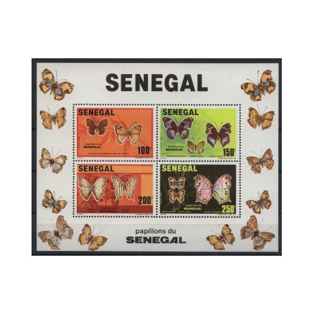 Senegal - Bl 411982r - Motyle