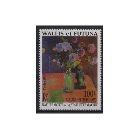 Wallis & Futuna - Nr 8532003r - Kwiaty - Malarstwo