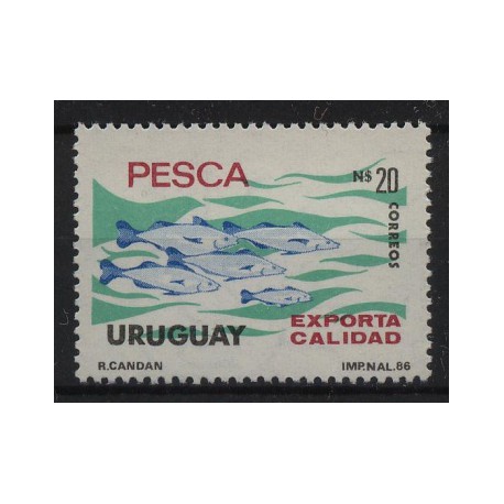 Urugwaj - Nr 17481986r - Ryby