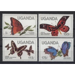 Uganda - Nr 407 - 101984r - Motyle