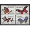 Uganda - Nr 407 - 10 1984r - Motyle