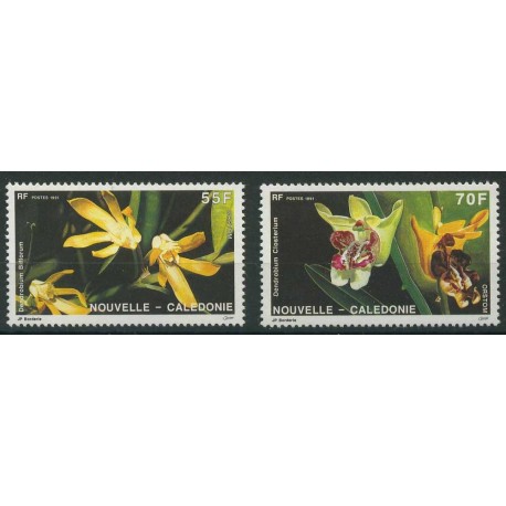 Nowa Kaledonia - Nr 906 - 07 1991r - Kwiaty