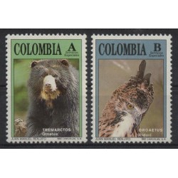 Kolumbia - Nr 1858 - 591992r - Ssak - Ptaki