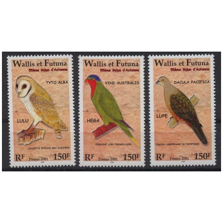 Wallis & Futuna - Nr 807 - 092001r - Ptaki