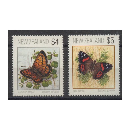 Nowa Zelandia - Nr 1397 - 981995r - Motyle