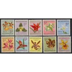 Nikaragua - Nr 061 - 70 Porto1962r - Kwiaty