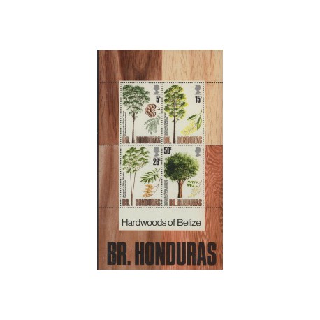 Honduras Bryt. - Bl 11971r - Drzewa