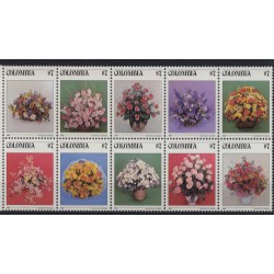 Kolumbia - Nr 1579 - 881982r - Kwiaty