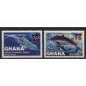 Ghana - Nr 1039 - 40 1984r - Ssaki morskie