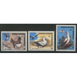 Nowa Kaledonia - Nr 573 - 75 1976r - Ptaki