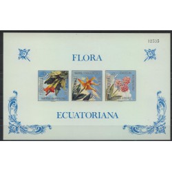 Ekwador - Bl 61 B1972r - Kwiaty