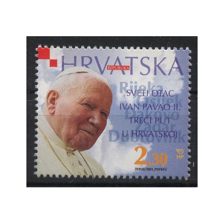 Chorwacja - Nr 6562003r - Papież