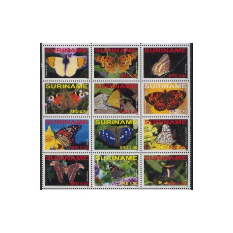 Surinam - Nr 2172 - 032008r - Motyle