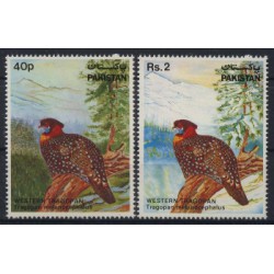 Pakistan - Nr 560 - 61 1981r - Ptaki