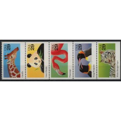 USA - Nr 2323 - 271992r - Ptaki - Ssaki