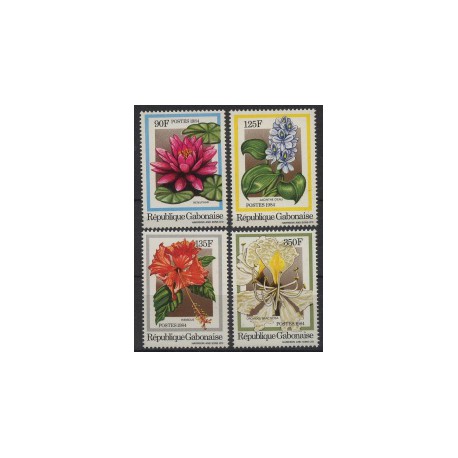 Gabon - Nr 899 - 021984r - Kwiaty
