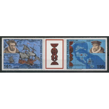 Polinezja Fr.- Nr 686 - 87 1995r - Marynistyka