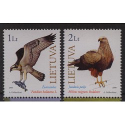 Litwa - Nr 731 - 322000r - Ptaki - Ryba