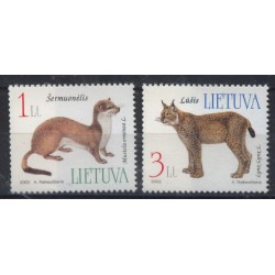 Litwa - Nr 790 - 912002r - Ssaki