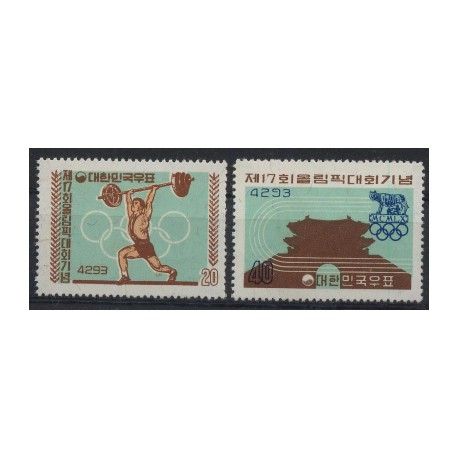 Korea S. - Nr 307 - 081960r - Sport - Olimpiada