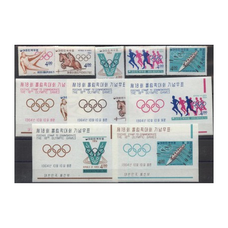 Korea S. - Nr 457 - 61 Bl 194 - 981964r - Sport - Olimpiada