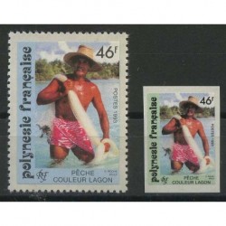 Polinezja Fr - Nr 626 - 27 1993r. - Rybak