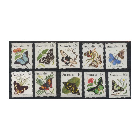 Australia - Nr 839 - 48 1983r - Motyle