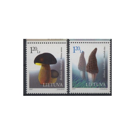 Litwa - Nr 649 - 501997r - Grzyby