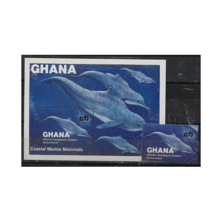 Ghana - Nr 982 Bl 1001983r - Ssaki morskie