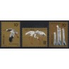 Chiny - Nr 2074 - 76 1986r - Ptaki