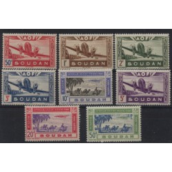 Sudan Fr. - Nr 141 - 48 1942r - Samoloty - Ssaki
