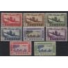 Sudan Fr. - Nr 141 - 48 1942r - Samoloty  - Kol. francuskie