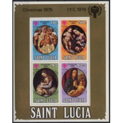 St. Lucia - Bl 191980r - Boże Narodzenie