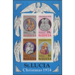 St. Lucia - Bl 61974r - Boże Narodzenie