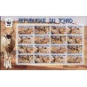 Czad - Nr 2575 - 78 Klb 2012r - WWF - Ssaki