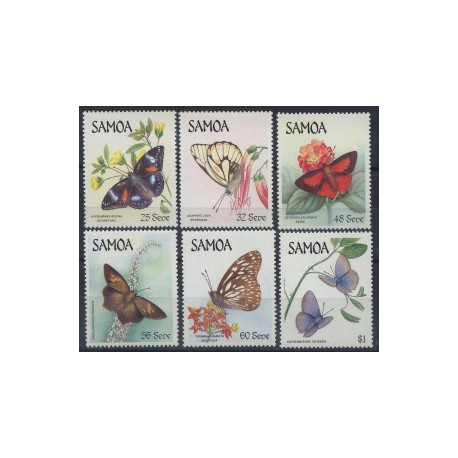 Samoa - Nr 580 - 851986r - Motyle