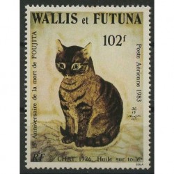 Wallis & Futuna - Nr 442 1983r - Kot - Malarstwo